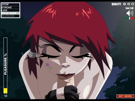 Reiko biker sucky-sucky